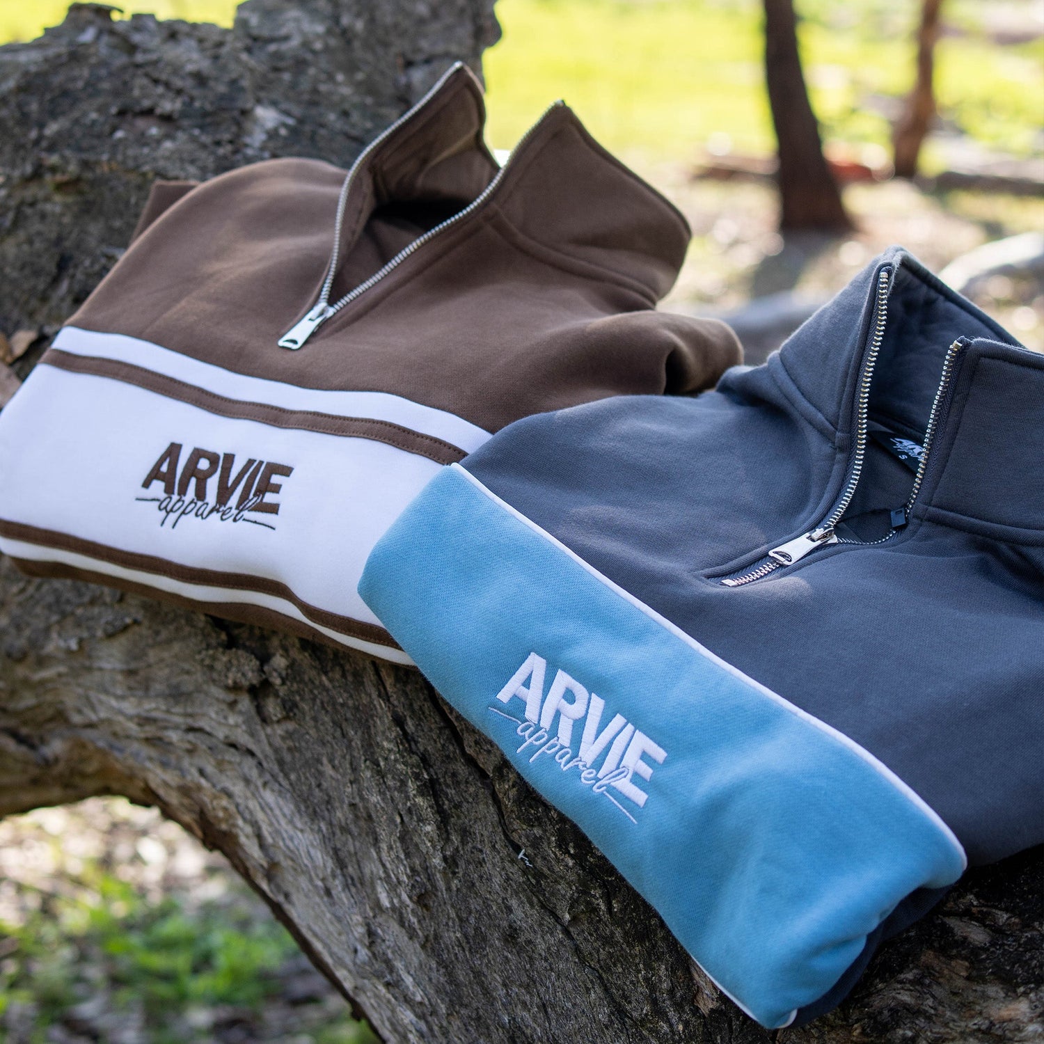 Unisex Quarter Zip Jumpers
