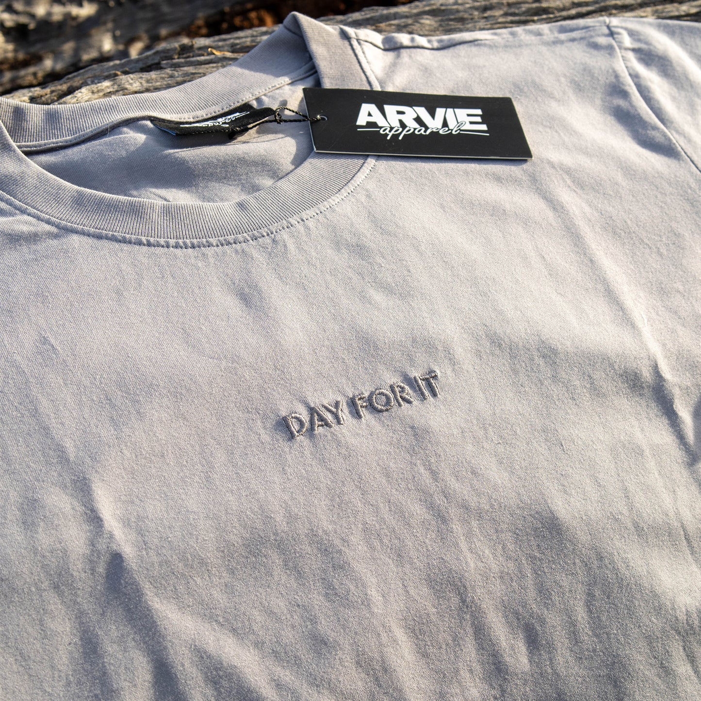 Day For It Unisex T-Shirt - Granite
