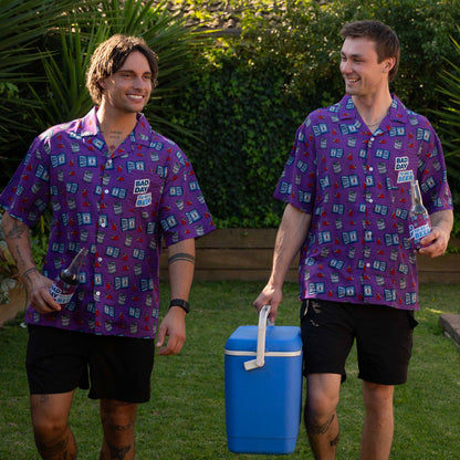 Bad Day To Be A Beer_Hawaiian Party Shirt_Duo
