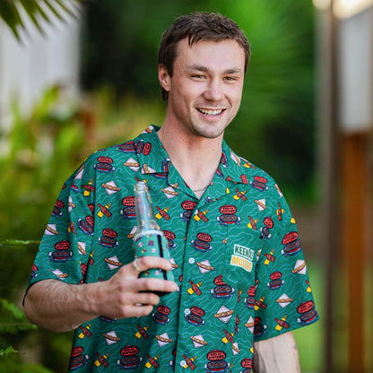 Keen As Mustard_Hawaiian Party Shirt_Front
