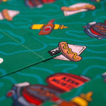 Keen As Mustard_Hawaiian Party Shirt_Pocket Tag