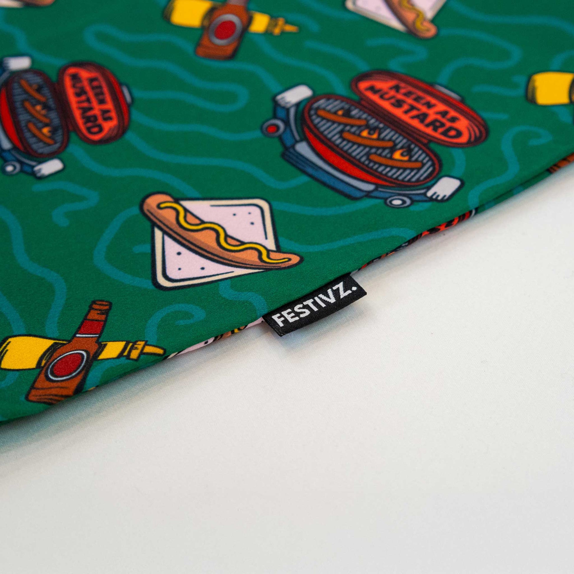 Keen As Mustard_Hawaiian Party Shirt_Side Tag